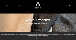 Desktop Screenshot of lanificiomenchitessuti.com